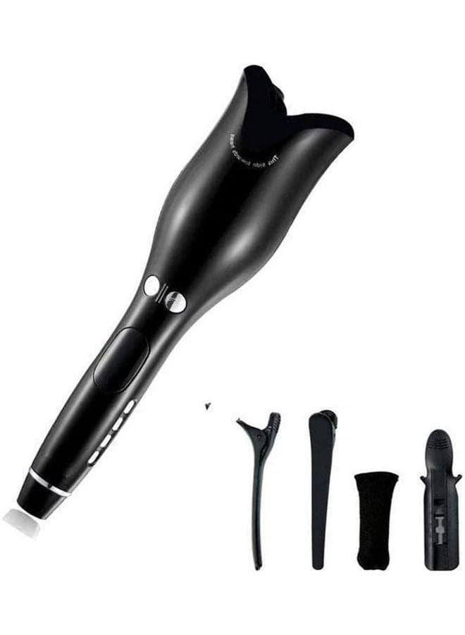 Automatic Hair Curler Roller Black