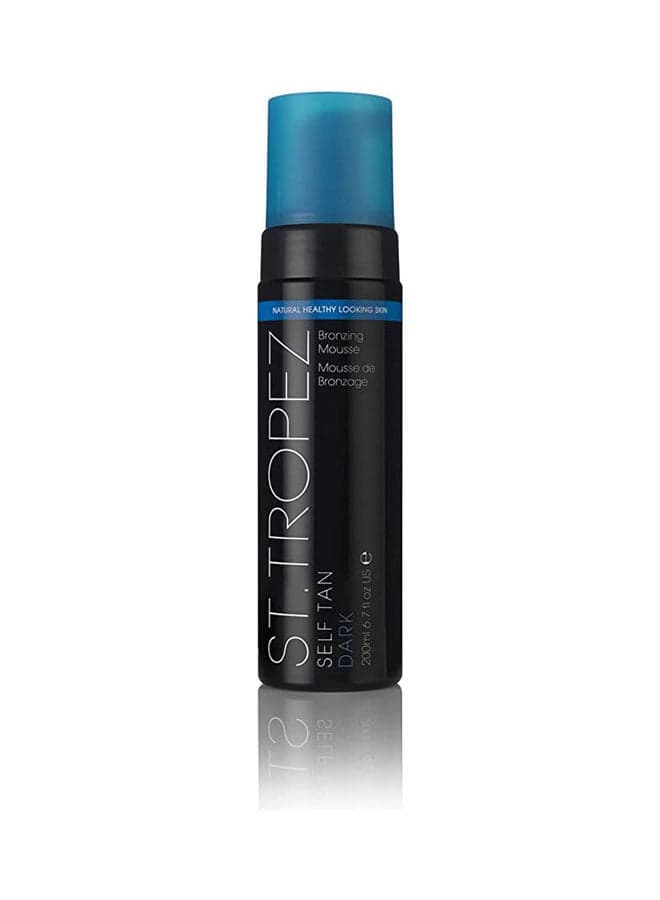 Self Dark Bronzing Mousse Tanning Liquid Black 200ml