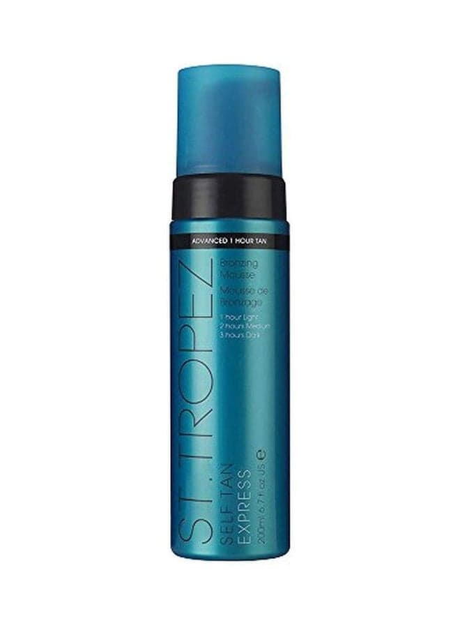 Self Tan Express Advanced Bronzing Mousse Blue 200ml