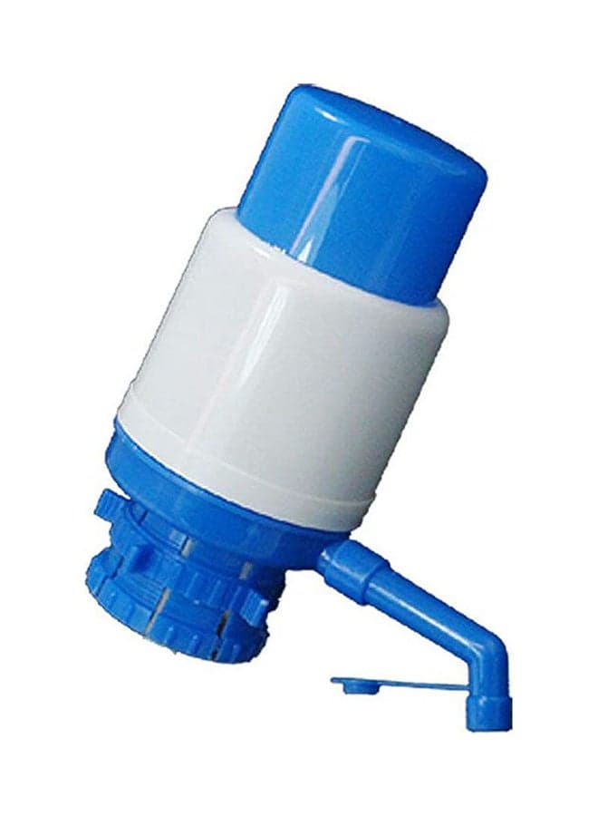 Bottled Drinking Hand Press Water Pump Dispenser GH4085 Blue-White