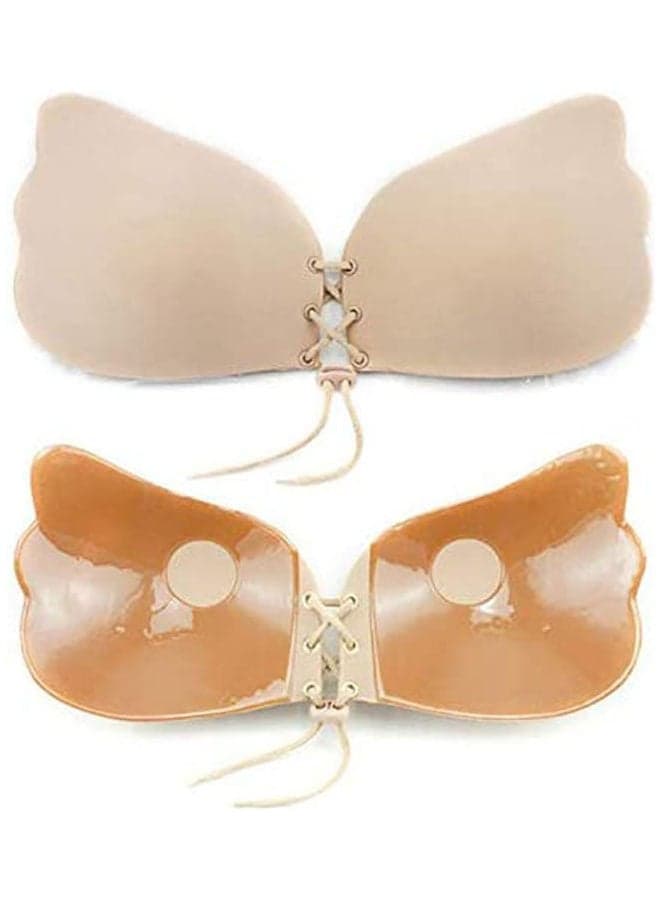 Silicone Bra For Women Beige