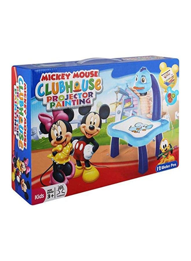Projector Painting Educational Learning Drawing Art Attractive And Durable Smart Toy Kit Desk