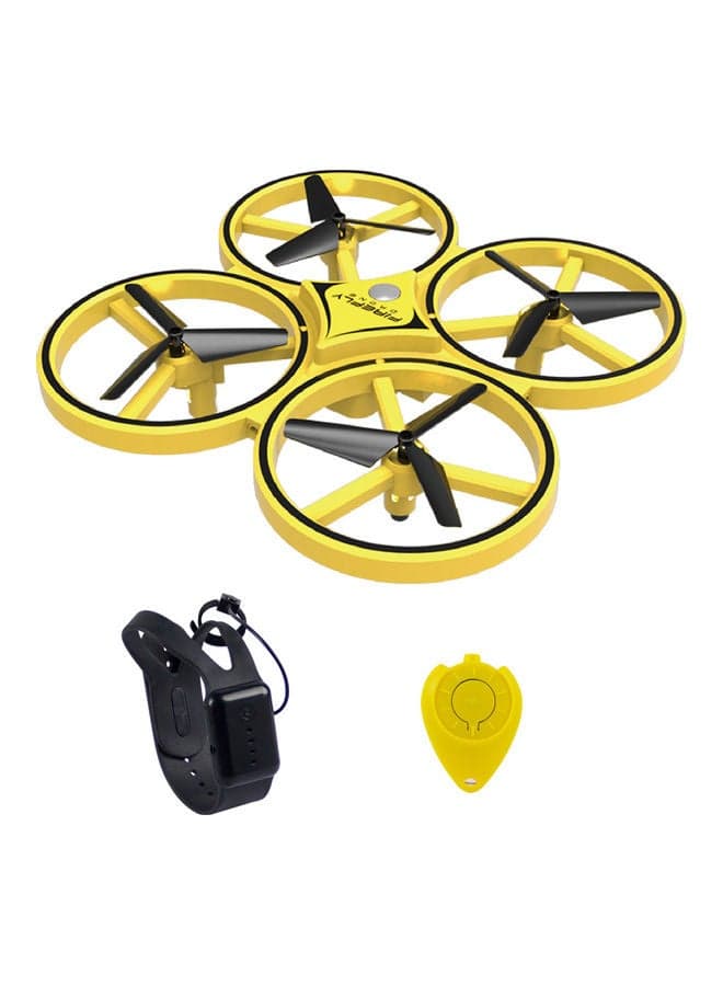Hand Controlled Infrared Motion Sensor Toy Drone With Led Lights For Kids 21*10.2*21cm