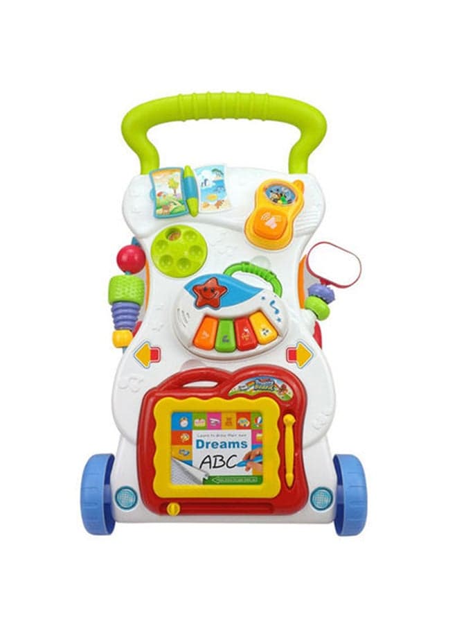 Multi-Functional Music Walker Speed Control And Adjustable Wheels Suitable Age 6-12 Months