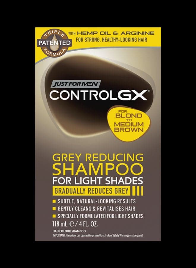 Control GX Light Shade Grey Reducing Shampoo White 118ml