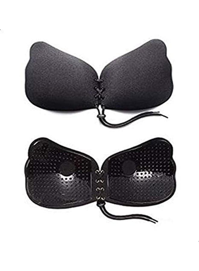 Silicone Bra Black