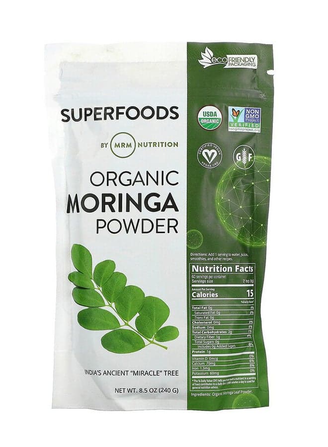 Organic Moringa Powder 240 G
