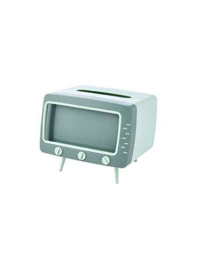 Creative TV Model Tissue Box Green