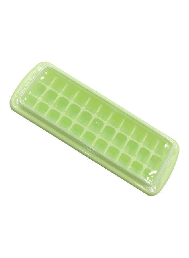 Ice Maker With Lid Green 24 x 9 x 4cm