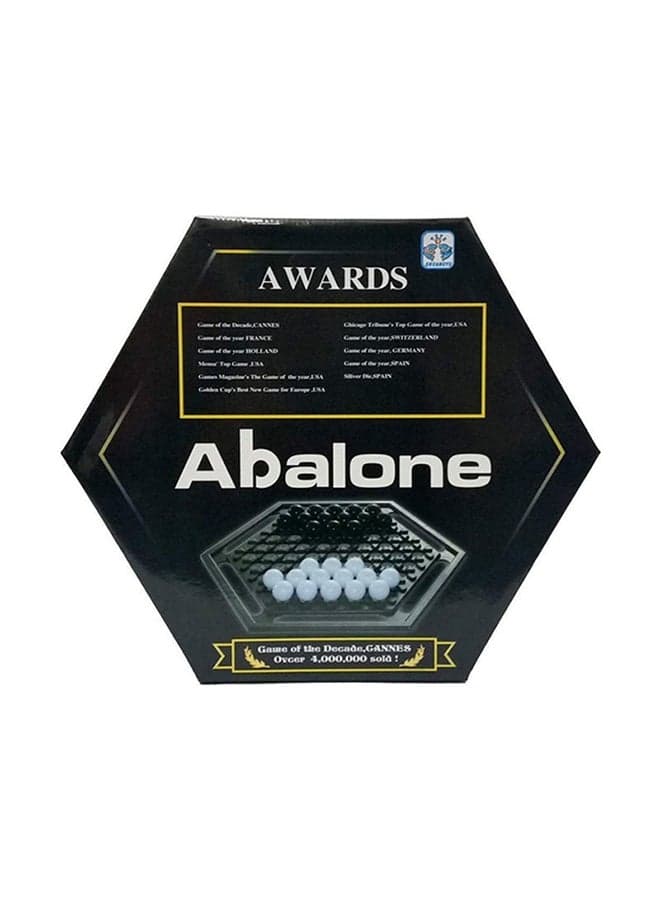 Highly Strategic Education Board Game Fun-Filled Activity With Black And White Marbles