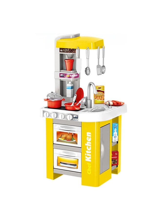 Pretend Table Kitchen Toys Play Set 34.5x33x72.5cm