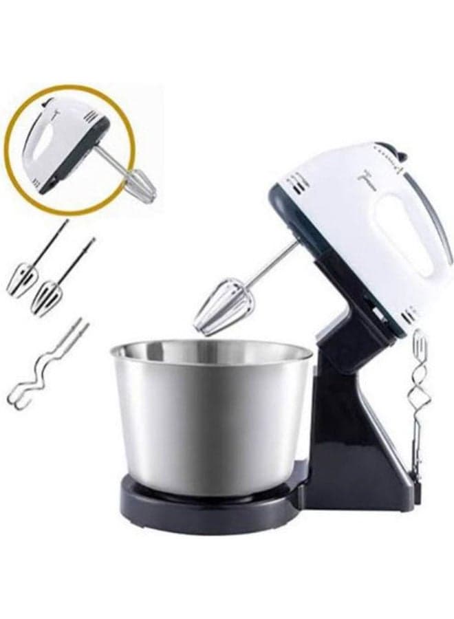 7 Speed Control Electric Mixer 1 L 150 W BT-777-HM White