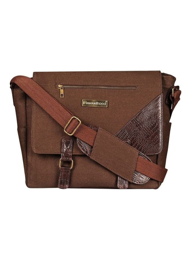 Premium Quality Crossbody Bag Brown