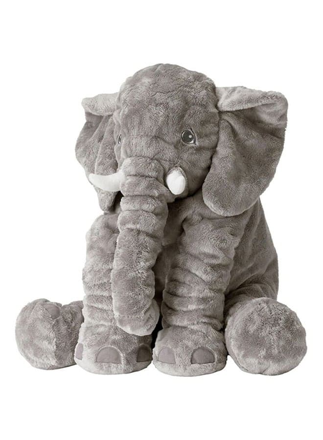 High-Quality Jattestor Cute Soft Animal Plush Elephant Grey And Cuddling Toy 23.5inch