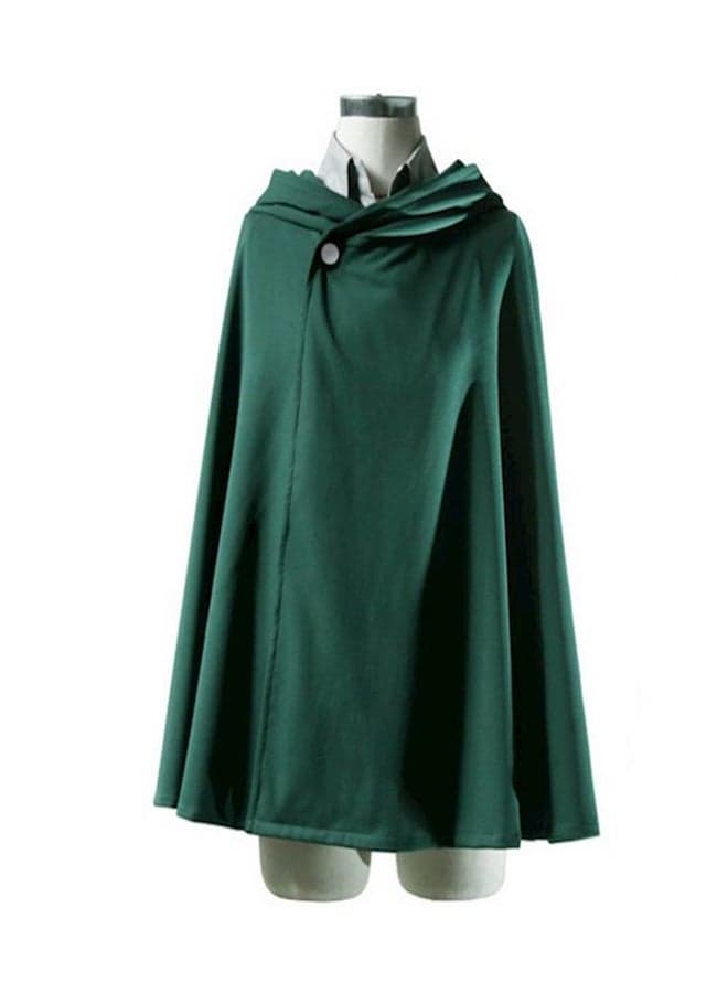 High-Density Fabric Attack Characters Cosplay Costume With Cape For Unisex