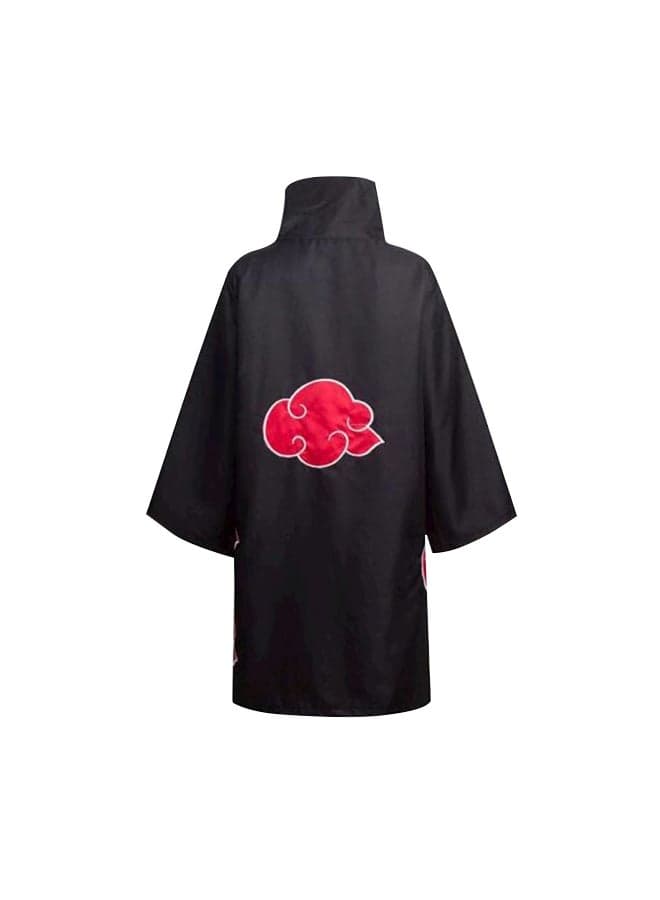 Comfortable Naruto Akatsuki Uchiha Itachi Cosplay Fabric Costume For Kids
