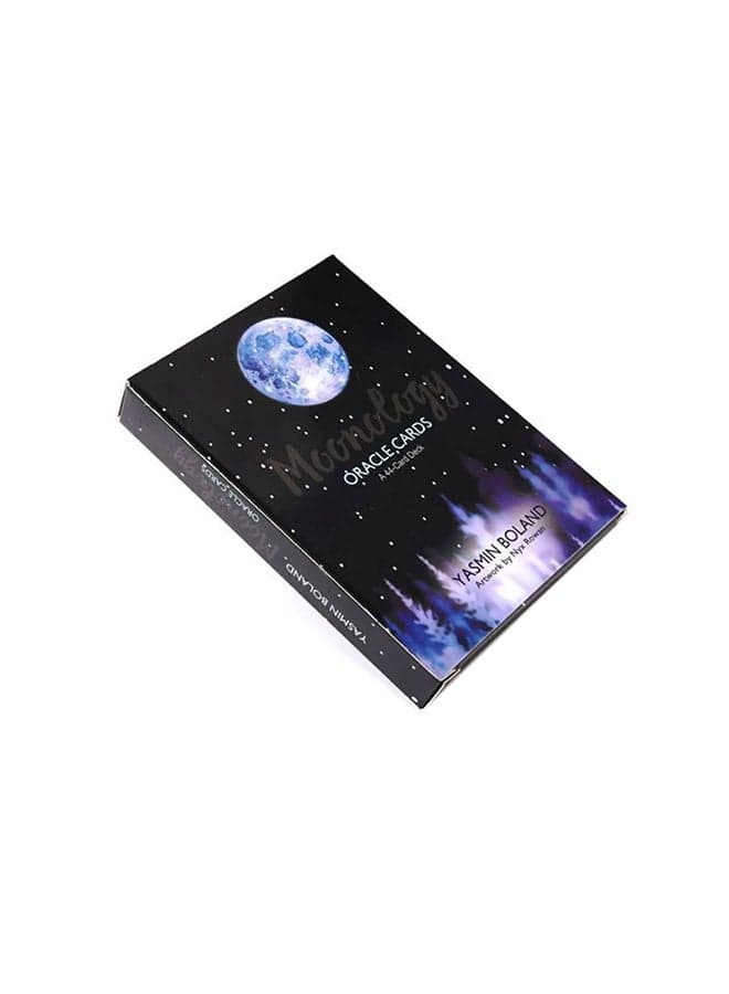 44-Piece Moonology Oracle Card Game Super Coated Paper Material