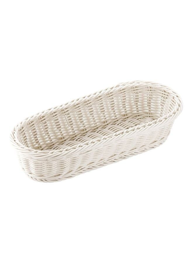 Oval Basket Flair Beige 36cm