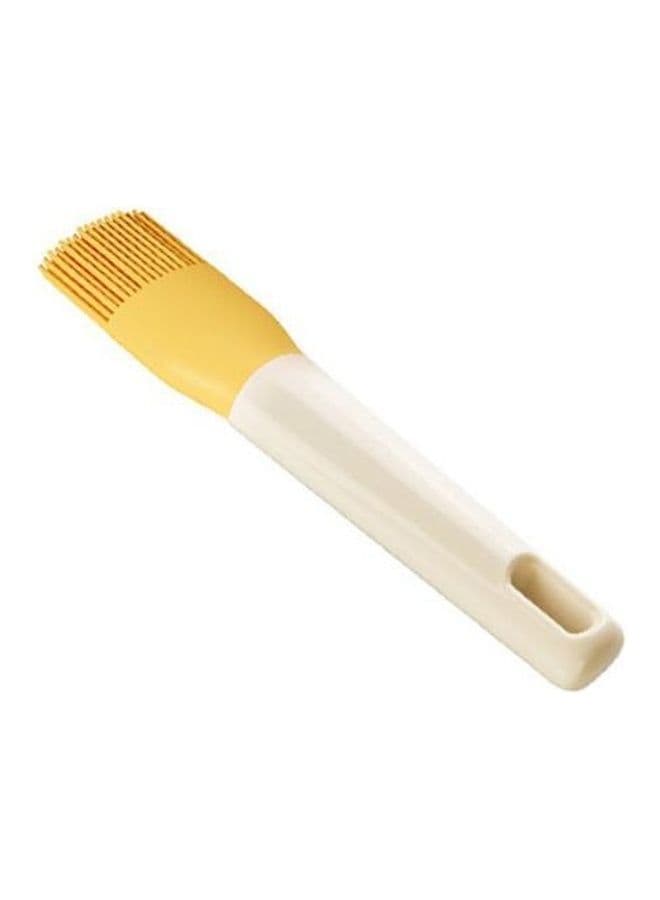 Delicia Silicone Cooking Brush White/Yellow 15cm