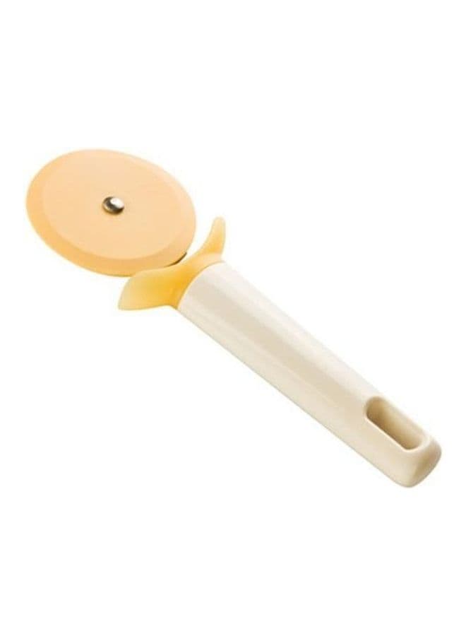 Delicia Pizza Cutter White/Yellow/Peach 19cm