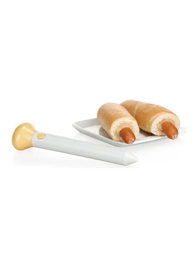 Hot Dog Maker White/Yellow 6x29x9cm