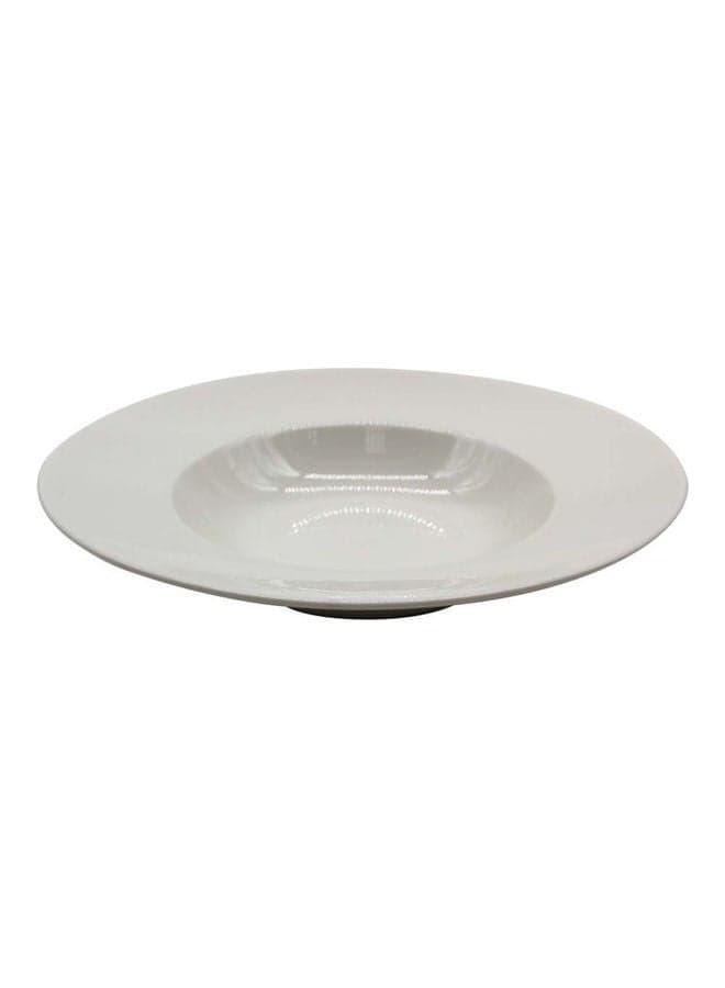 Fine Plus Deep Plate Grey 23cm