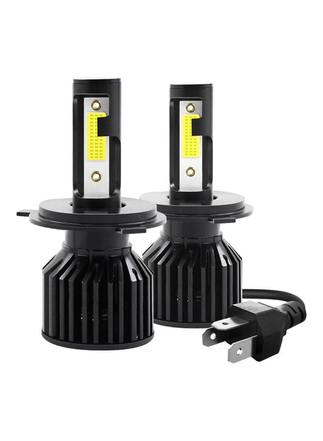 2-Piece Car LED Headlight Bulbs Driving Lamp
