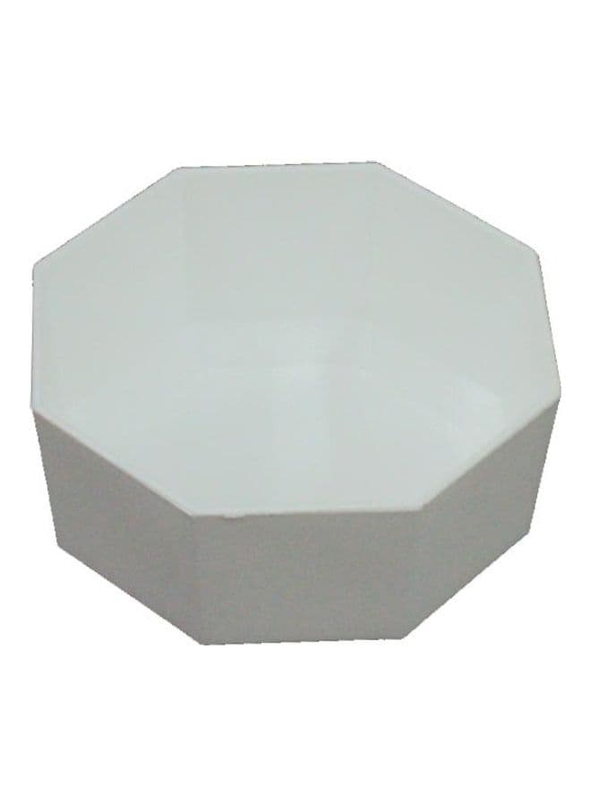 Dish Plant Pot Off White 14.5x14.5x7cm