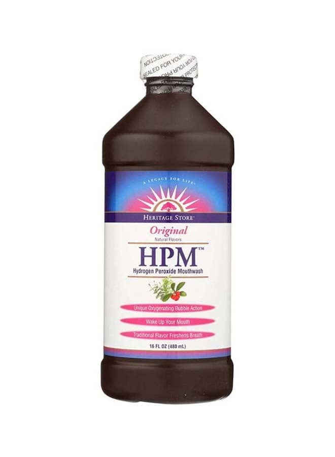 Natural Flavour Liquid Hydrogen Peroxide Mouthwash