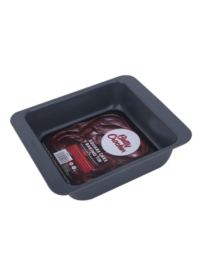 Square Baking Tin Pewter 25cm