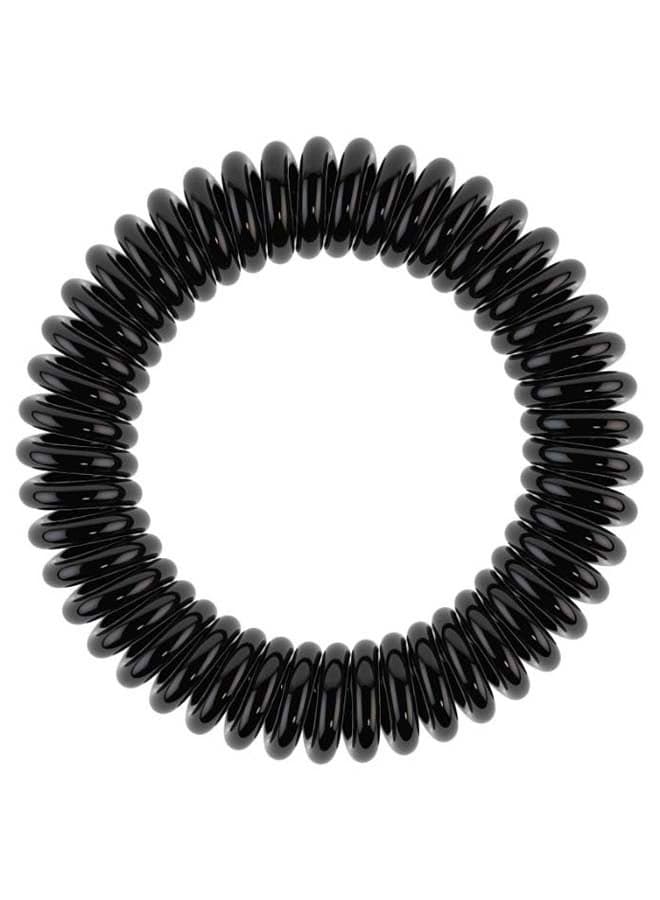 3 Pcs - Slim The Elegant Hair Ring True Black