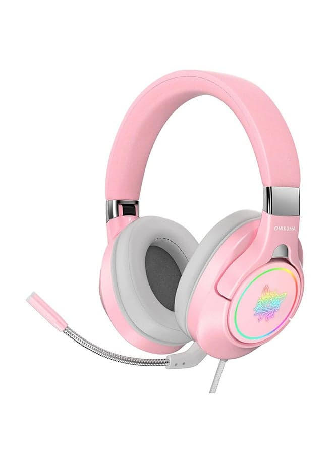 K15 Stereo Gaming Headset With Mic LED Light For PC Laptop PS4