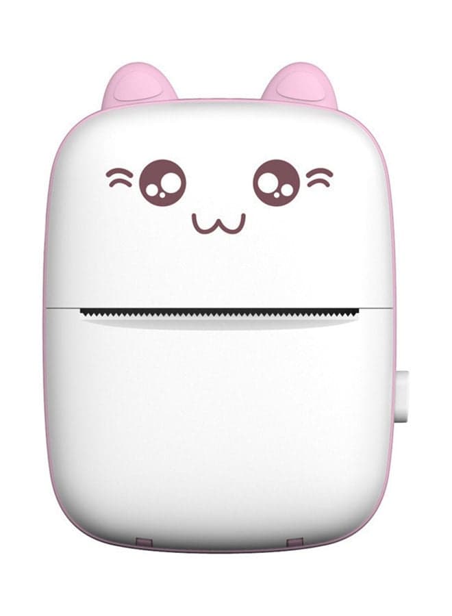 Portable Mini Thermal Printer Pink