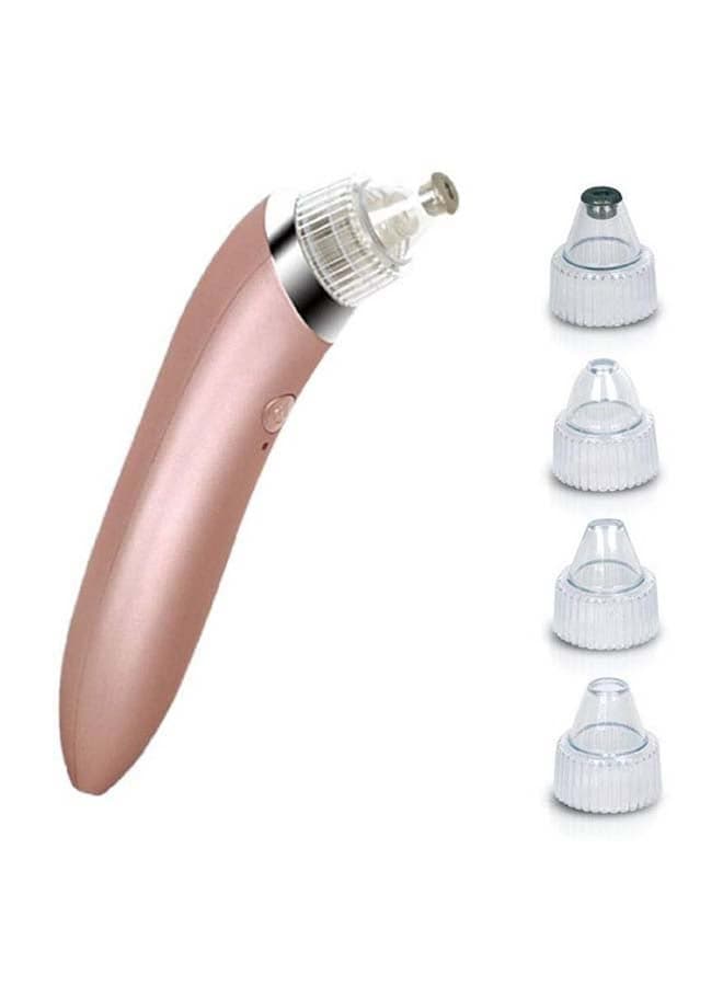 USB Rechargeable Blackhead Remover Vacuum Tool Pink/Silver