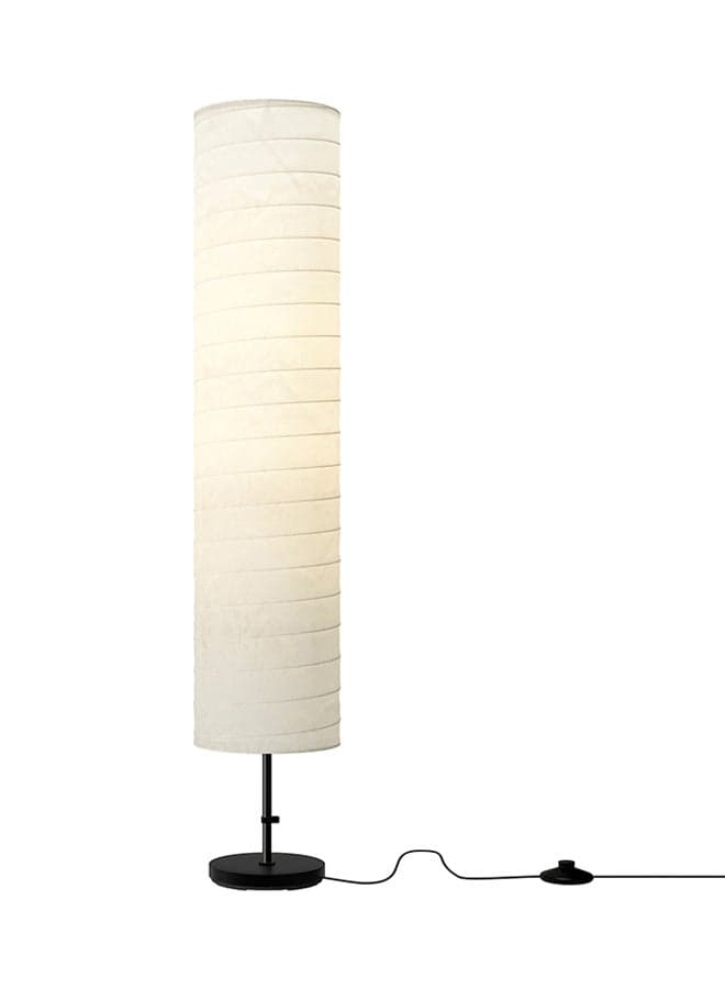 Floor Lamp White 116cm
