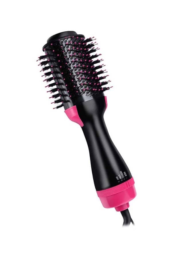 3-In-1 Hot Air Brush Black/Pink