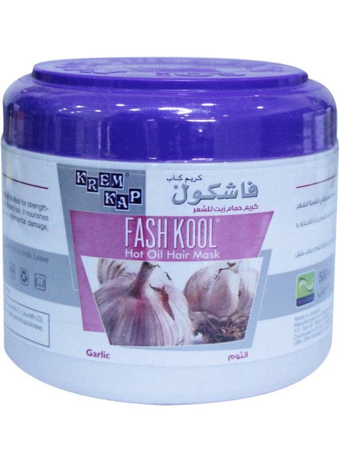 Garlic Extract Hot Oil Hair Mask White 500ml