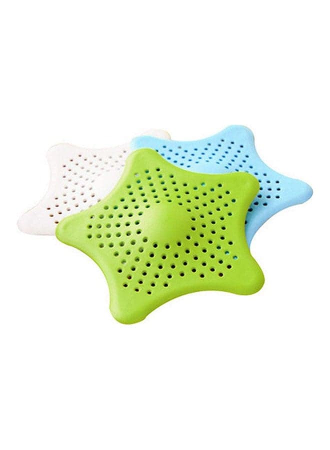 Silicone Strainer Sink 3Pcs Silicone Sink Drain Filter Bathtub Hair Catcher Stopper Trapper Hole Strainer Multicolour
