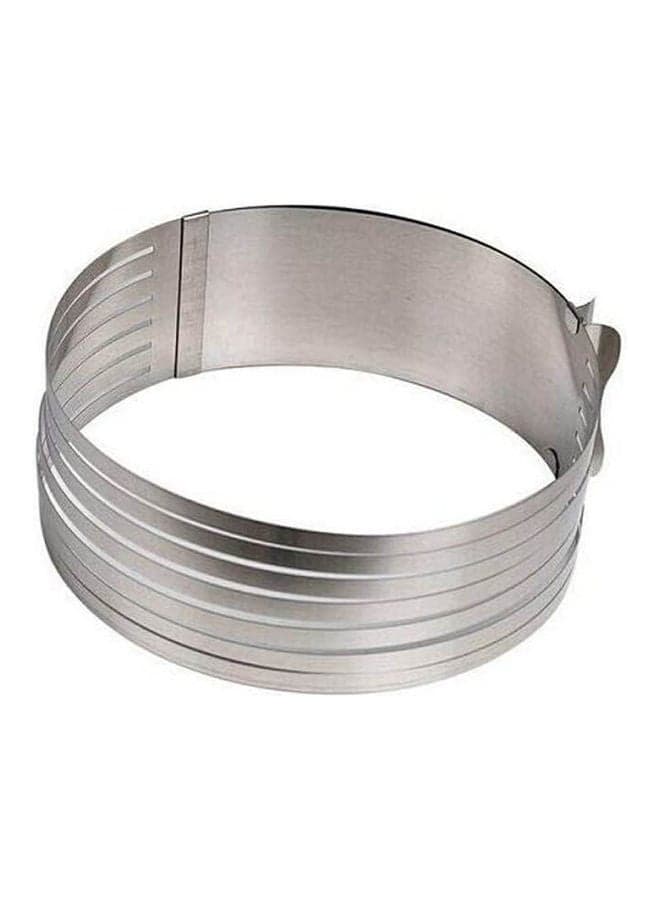 Cake Slicing Ring - Silver
