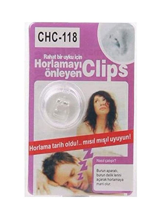 Nose Clip Silicone Anti Snoring Aid Snore Stopper