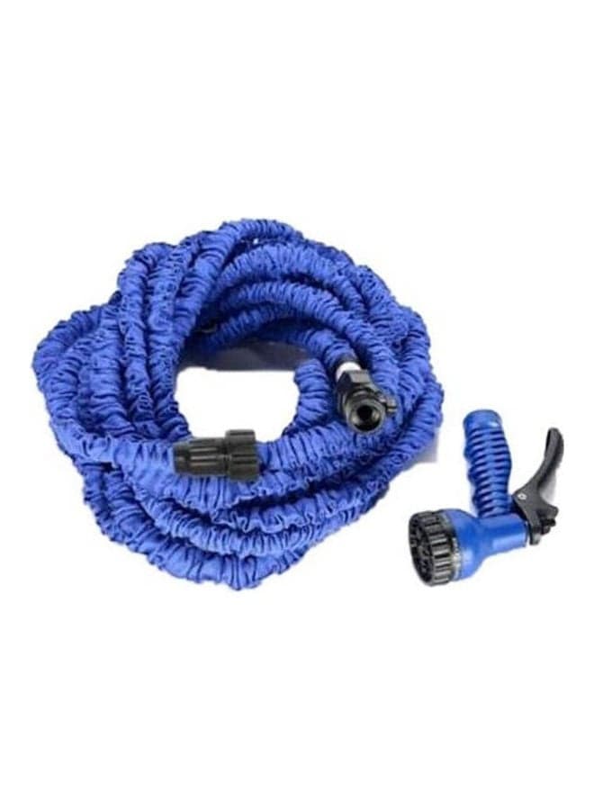 Expandable Water Hose with Water Pump Nozzle Blue 45meter