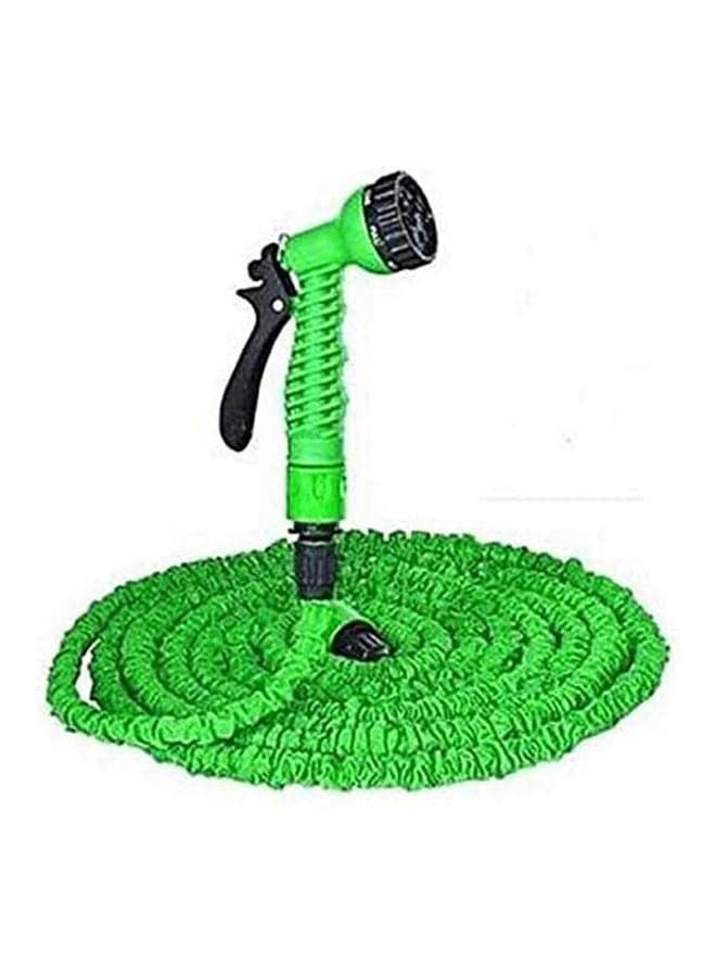 Expandable Water Hose with Water Pump Nozzle Green 45meter