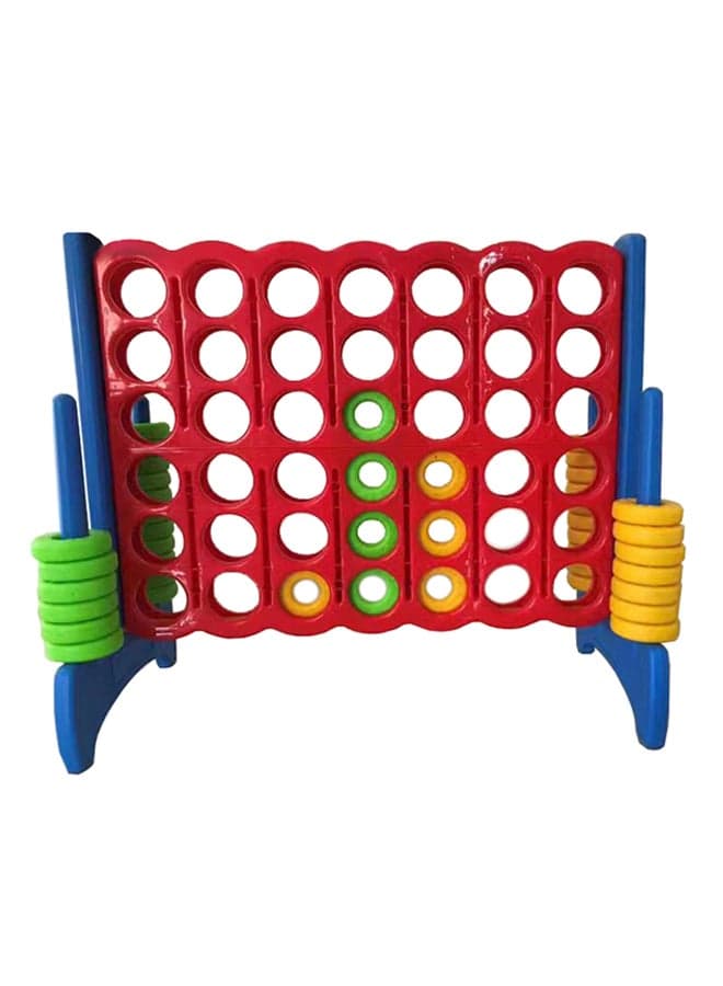 Giant 4-In-A-Row Plastic Game Set 2 Players
