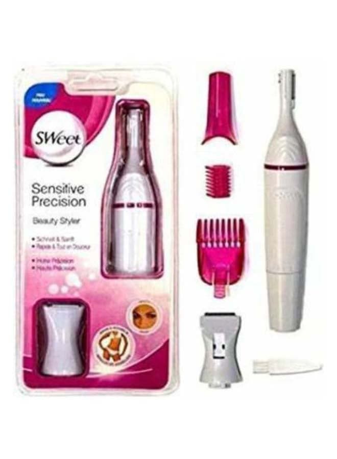 Sensitive Touch Hair Removal Epilator White/Pink