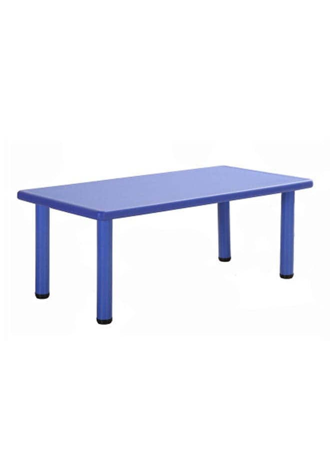 Preschool Adjustable Height ​Rectangle Table Blue 90x47x45cm