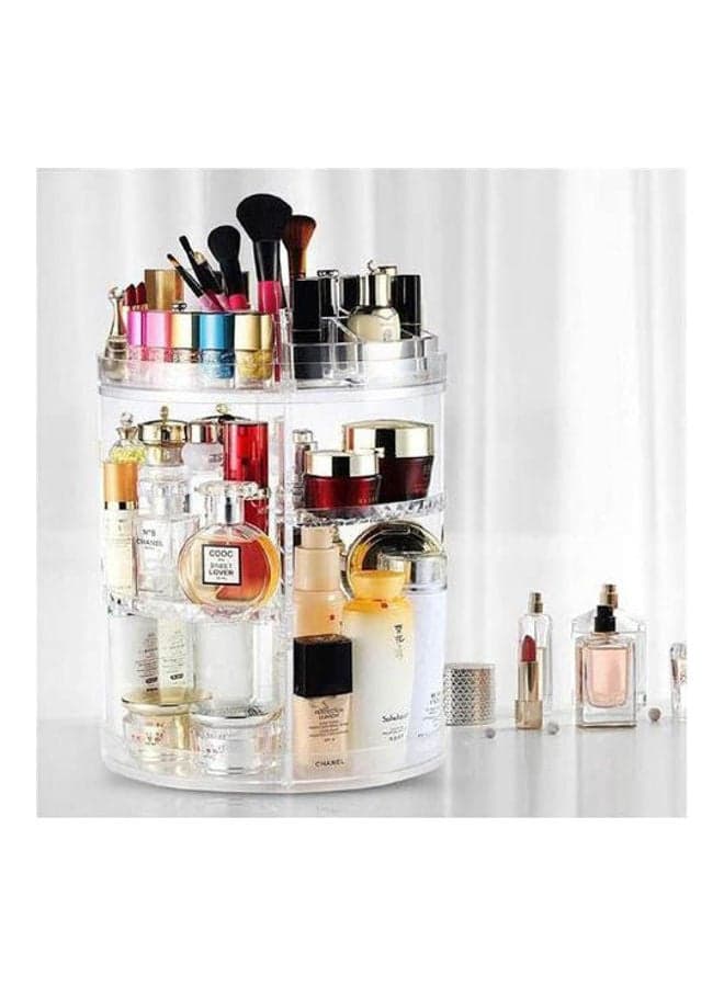 Makeup Organizer 360 Degree Rotating Adjustable Multicolour