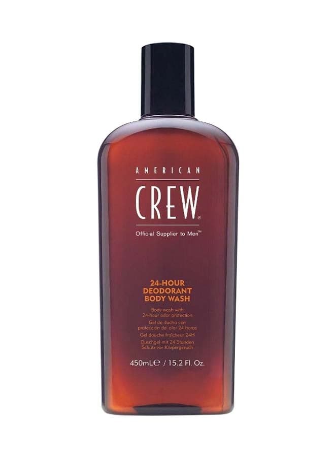 24-Hour Deodorant Body Wash Clear 450ml