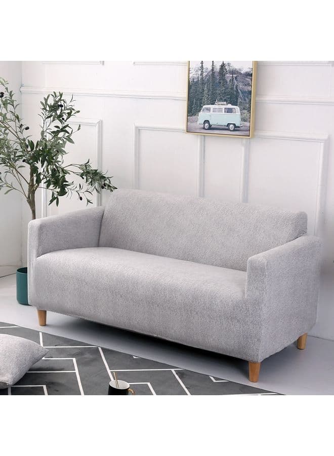 Stretch Sofa Cover Grey 36x30x7cm