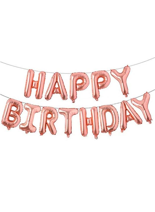 Happy Birthday Balloon Banner 16inch