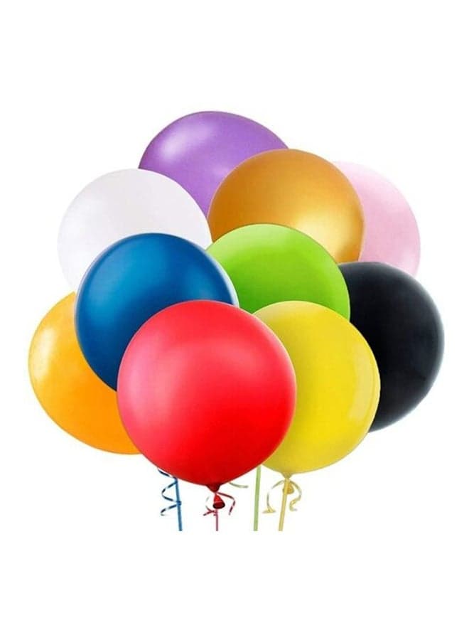 10-Piece Latex Decorative Balloon Set 36inch